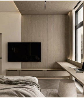 Бамбукова стінова панель BWD 9015 Natural Wood, оброблений край (90158)
