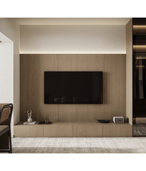 Бамбукова стінова панель BWD 9015 Natural Wood, оброблений край (90158)