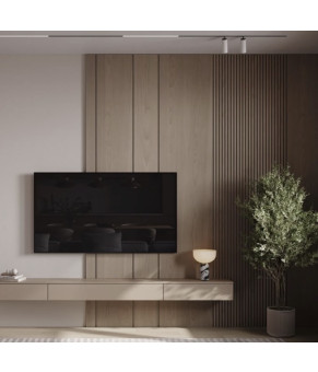 Бамбукова стінова панель BWD 9015 Natural Wood, оброблений край (90158)