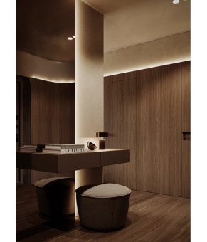 Бамбукова стінова панель BWD 9092 Natural Wood, оброблений край (90928)