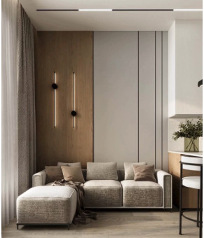 Бамбукова стінова панель BWD 9092 Natural Wood, оброблений край (90928)