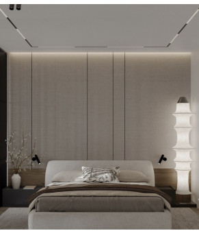 Стінова бамбукова панель BWD 8016 Fabric (80168)