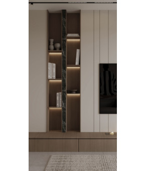 Стінова бамбукова панель BWD 7002 Soft Touch, оброблений край (70028)