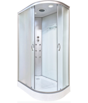 Душевой бокс KO&PO 220 F 120*80см Левый с матовым стеклом (C15510)