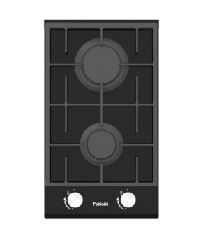 Газовая варочная поверхность Fabiano FHG 862 VGH Black Glass 8111.406.1476