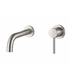 Смеситель для раковины VBI MILANO NICKEL скрытого монтажа (VBI-050102NI)
