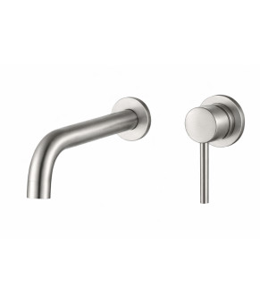 Смеситель для раковины VBI MILANO LONG NICKEL скрытого монтажа (VBI-050103NI)
