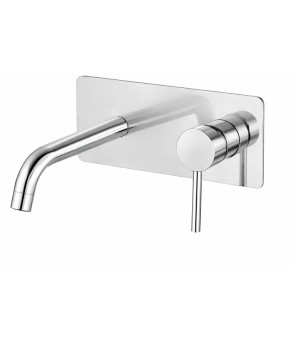 Смеситель для раковины VBI MILANO LONG 2 CHROME скрытого монтажа (VBI-050112CH)