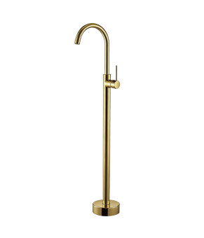 Смеситель для умывальника VBI MILANO GOLD напольный (VBI-050113GL)