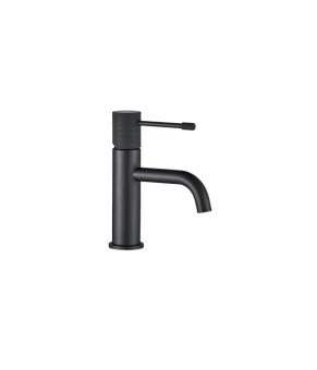 Смеситель для раковины VBI MILANO UNO BLACK низкий (VBI-050100BL-H01BL)