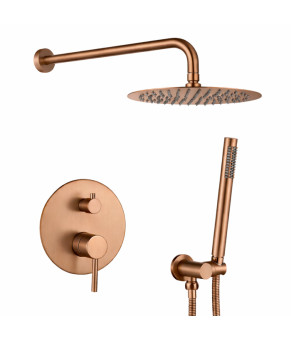 Душевая система VBI MILANO BRUSHED COPPER скрытого монтажа  (VBI-050109BC)