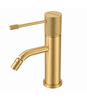 Смеситель для биде VBI MILANO UNO BRUSHED GOLD (VBI-050104BG-H01BG)