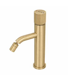 Смеситель для биде VBI MILANO TRE BRUSHED GOLD (VBI-050104BG-H03BG)