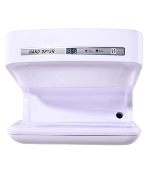 Сушарка для рук HOTEC 11.101 ABS White сенсорна, корпус пластик білий (220В ,1650-2050Вт)