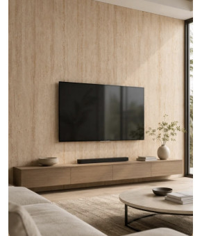 Стеновая бамбуковая панель BWD Travertine Warm (99028)