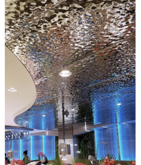 Стеновая бамбуковая панель BWD Big Bubbles Silver (881235)