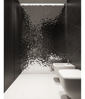 Стеновая бамбуковая панель BWD Big Bubbles Silver (881235)