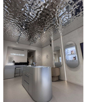 Стеновая бамбуковая панель BWD Big Bubbles Silver (881235)
