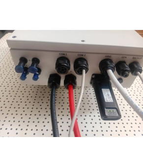 Комплект резервного питания Midea 6kW + 100Ah 5.12 kW, (MEI2-HS6L 6kW + MEB2-B5L-RA 48V 100Ah 5.12 kW)
