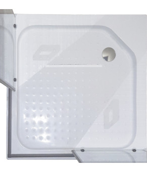 Душевая кабина SUNWAYS FROST, 80×80, матове скло 5 мм С15578