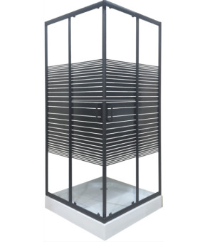 Душевая кабина SUNWAYS Linea, квадратна, 80×80, скло 5 мм С15574