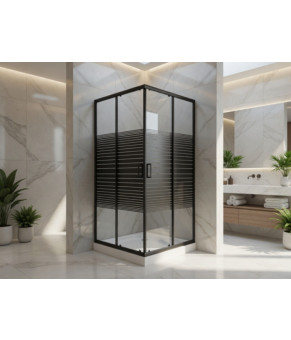 Душевая кабина SUNWAYS Linea, квадратна, 80×80, скло 5 мм С15574