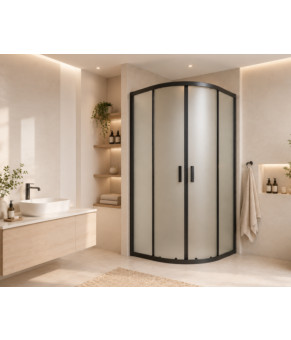 Душевая кабина SUNWAYS BlackBlur, 90×90, без поддона C15382