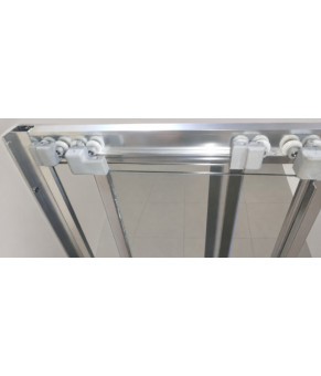 Душевая кабина SUNWAYS Crystal, 100×80, без поддона, прозрачное стекло 6 мм С15561