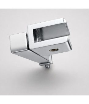 Перегородка для душа SUNWAYS Bar Chrome, 900х1950, стекло 8 мм C15644
