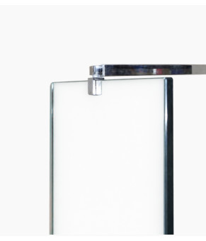 Перегородка для душа SUNWAYS Bar Chrome, 900х1950, стекло 8 мм C15644