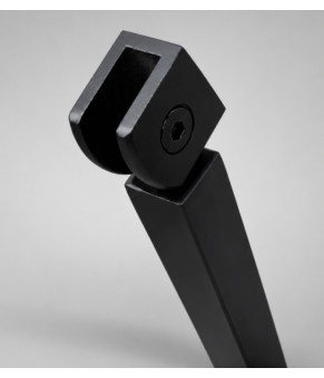 Перегородка душевая SUNWAYS Bar Black, 1200х1950 C15650