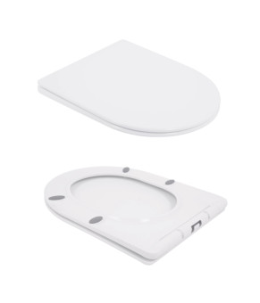 Унітаз підлоговий Qtap Swan Eco Ultra Quiet з сидінням Soft-close 640x360x835 мм QTSWA27W48748 White