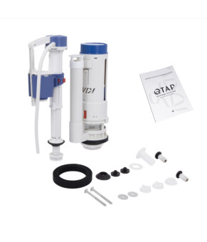 Унітаз підлоговий Qtap Robin New Ultra Quiet безобідковий з сидінням Soft-close WHITE QT13226083AW