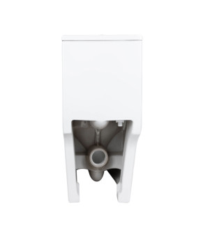Унітаз-моноблок підлоговий Qtap Kolibri Ultra Quiet безобідковий з сидінням Soft-close WHITE QT10226380W