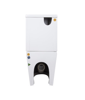 Унітаз підлоговий Qtap Jay Ultra Quiet з сидінням Soft-close 640x360x835 мм QT07222175TW White