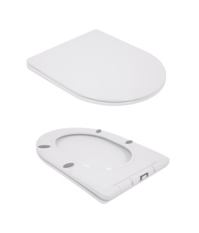 Унітаз підлоговий Qtap Jay Ultra Quiet з сидінням Soft-close 640x360x835 мм QT07222175TW White