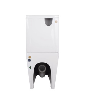 Унітаз підлоговий Qtap Crow Eco безобідковий з сідінням Soft-close QTCRO27W48750