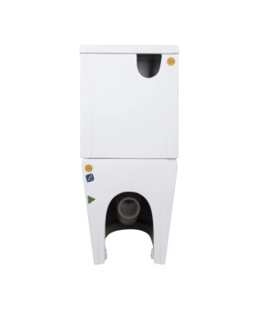 Унітаз підлоговий Qtap Jay Eco Ultra Quiet з сидінням Soft-close 640x360x835 мм QTJAY27W48749 White