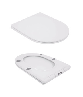 Унітаз підлоговий Qtap Jay Eco Ultra Quiet з сидінням Soft-close 640x360x835 мм QTJAY27W48749 White