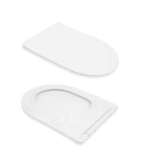 Унітаз підлоговий Qtap Arvin Ultra Quiet 630×350×795 мм з сидінням Soft-close, White QTARV27W49259