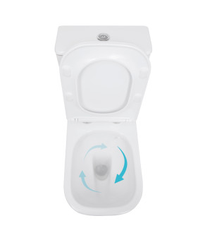 Унітаз підлоговий Qtap Stork Ultra Quiet 630×350×805 мм із сидінням Soft-close, White QTSTO27W49260