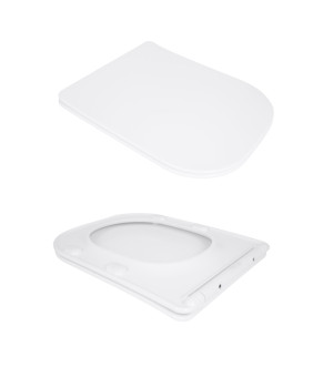 Унітаз підлоговий Qtap Aquarius Ultra Quiet 620×355×790 мм з сидінням Soft-close, White QTAQAW27W49262