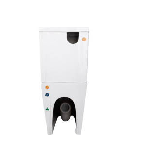 Унітаз підлоговий Qtap Crow Ultra Quiet безобідковий з сідінням Soft-close QTCRO27W51028