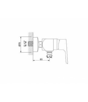 Смеситель Newarc Loft 921041