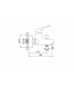 Змішувач Newarc Smart 142511