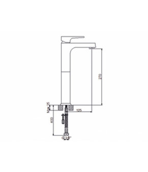 Смеситель Newarc Aqua 941001W
