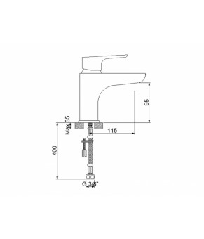 Змішувач Newarc Loft 921521
