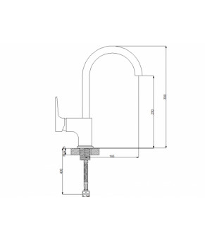 Змішувач Newarc Aqua 941881W