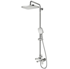 купити недорого Душевая колонна Koer KB-56030-01, 3 функции, хром (KR5427)