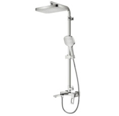 купити недорого Душевая колонна со смесителем Koer KB-56031-01, 3 функции (KR5438)